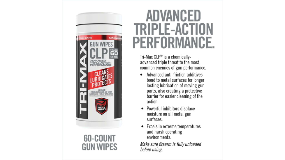 Real Avid Tri-max Clp Wipes