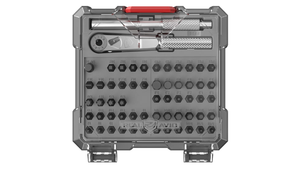 Real Avid X3 Driver 57 Piece Gunsmithing Bit Set, AVX3GBS57
