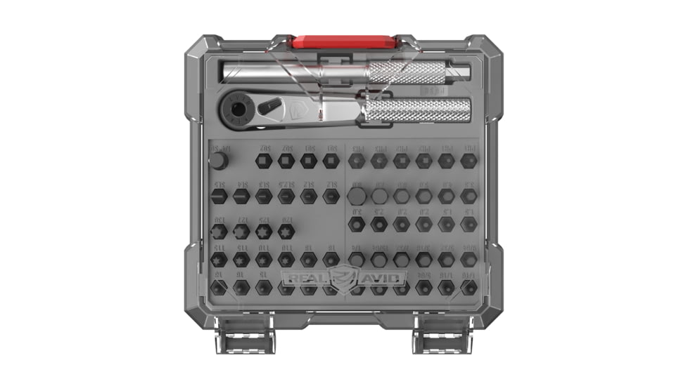 Real Avid X3 Driver 57 Piece Gunsmithing Bit Set, AVX3GBS57