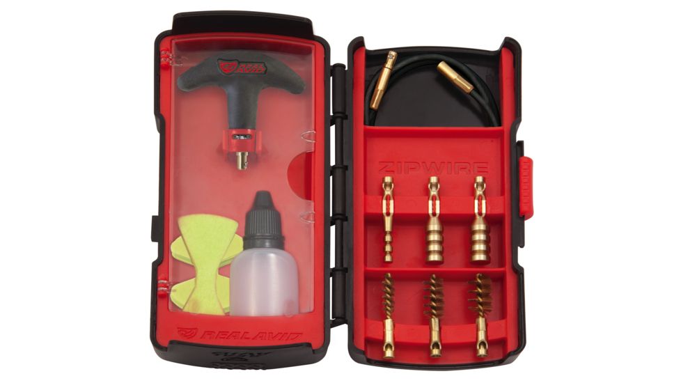 Real Avid Zipwire Pistol Cleaning Kit Pt22 Pt45 Cal