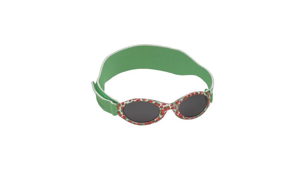 Real Kids My First Shades Sunglasses for 0-24mo - Red Strawberries with Green Band 024GRNSTRWBRY 