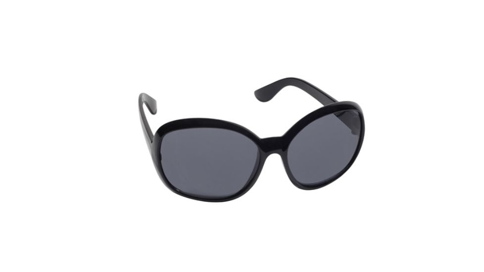 Real Kids Shades Fabulous Sunglasses - Black Shiny Temple Temple Frame 7-12 Years, Black, 7-12 Years 712FABBLK