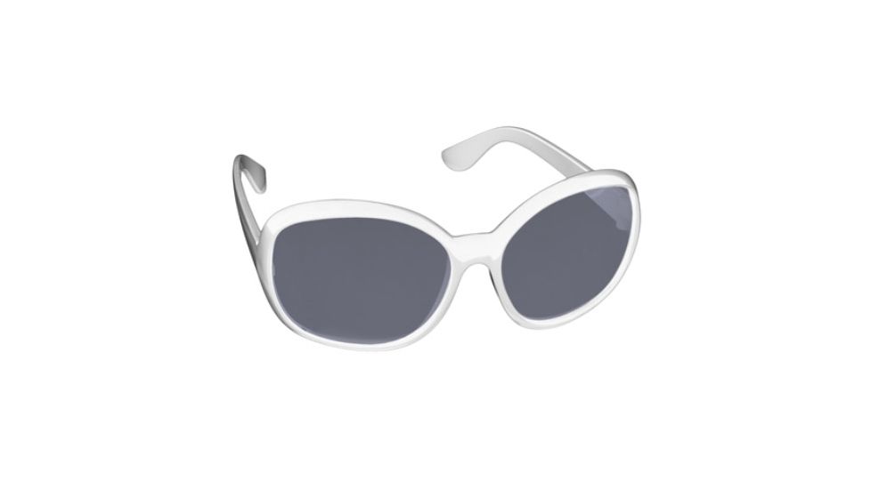 Real Kids Shades Fabulous Sunglasses - White Temple Frame 7-12 Years, White, 7-12 Years 712FABWHT
