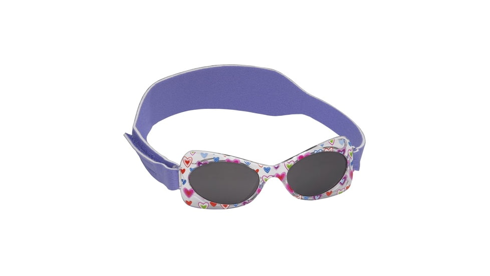 Real Kids Shades - My First Shades Girls Sunglasses Age 2-5 - Purple Hearts