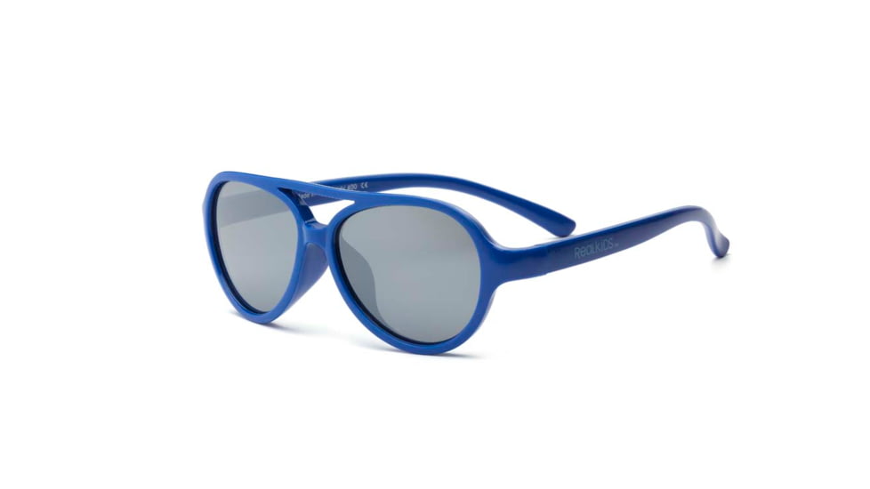 Real Kids Shades Royal Aviator Flex Fit Frame with Silver Mirror Lens 7+, Unisex 7SKYRYL