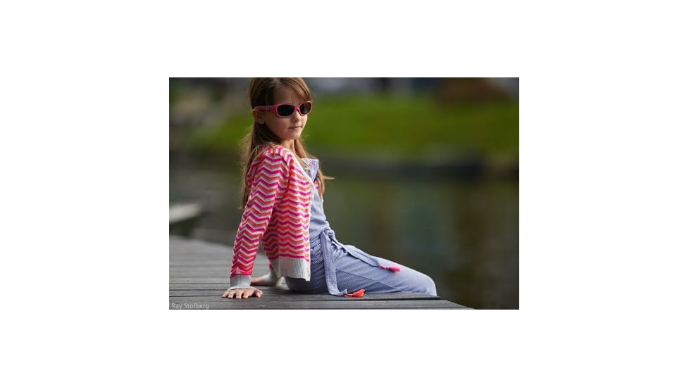 Real Kids Shades Unbreakable Adventure Sunglasses, Coral/Light Turquoise Frame with Smoke Lens, Kid 4ADVCOTU