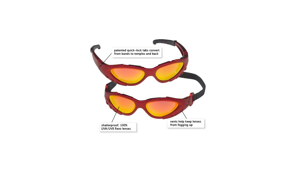 Real Kids Shades Xtreme Convertible Sunglasses - features