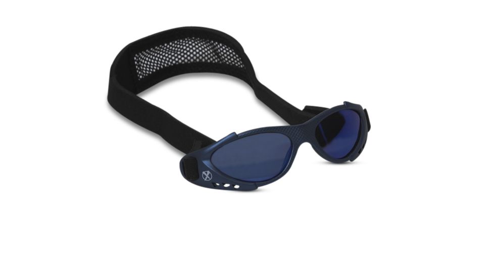 Real Kids Shades Xtreme Sport Sunglasses 7 - 12 Years - Navy w/ Adjustable Band 712XTRSNAVY