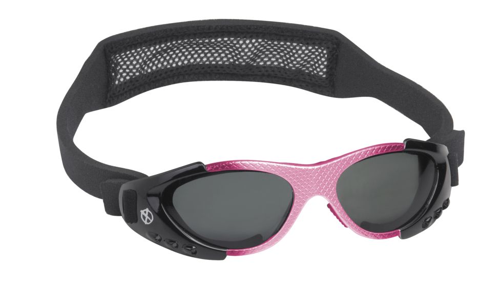 Real Kids Shades Xtreme Sport Sunglasses 7 - 12 Years - Pink Matte Metallic &amp; Shiney Black 712XTRSBLKPNK