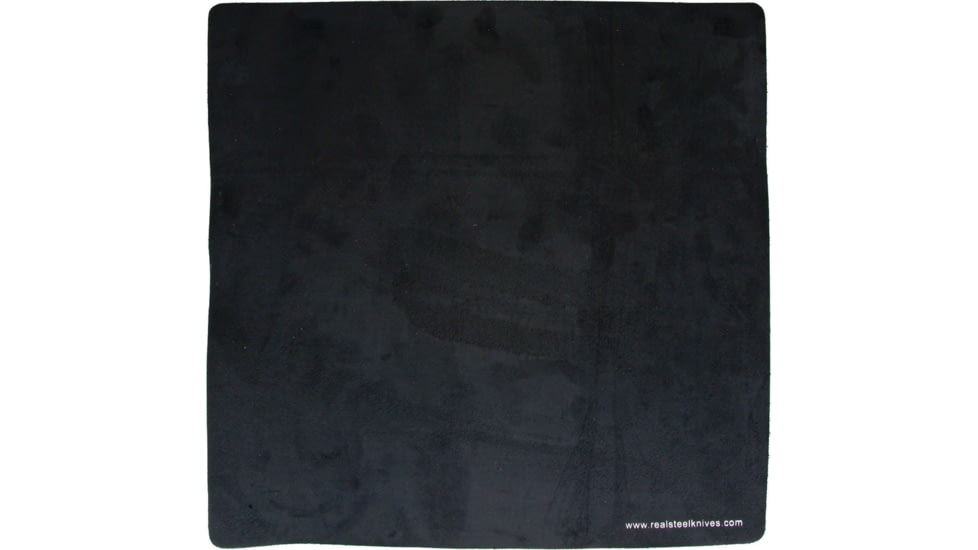 Real Steel Display M, 15.75in X 15.75in, Black Leather Construction, Black, 1001