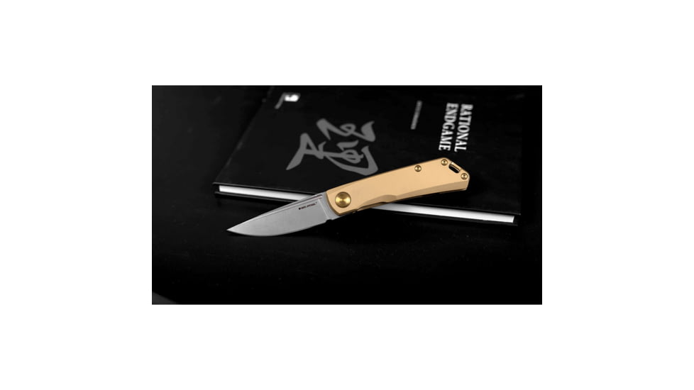 Real Steel Luna Eco Framelock Gold