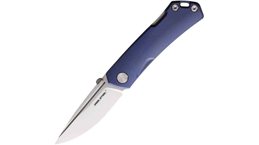 Real Steel Luna Maius Lockback Blue