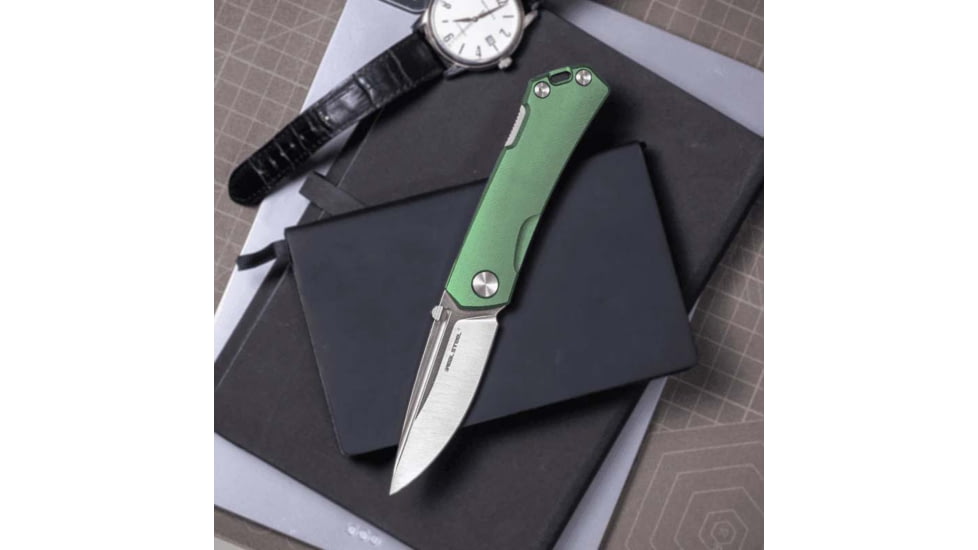 Real Steel Luna Maius Lockback Green