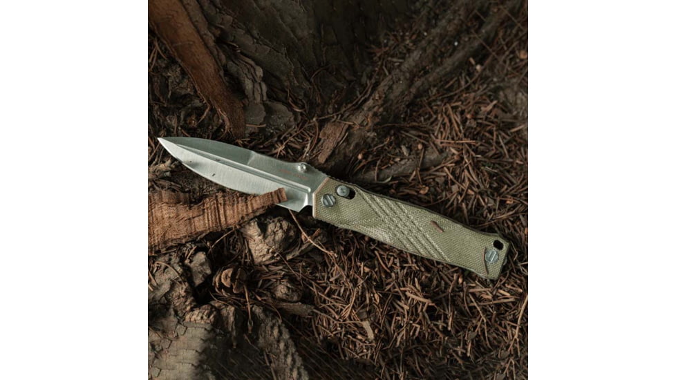 Real Steel Muninn Slide Lock Micarta