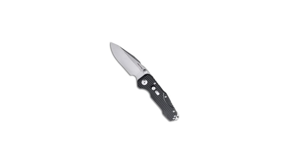 Real Steel Evolution Ironclad Folding Knife, 3.80in, D2, Drop Point Blade, G-10, Steel, Black Handle, Black/Gray, 8.70 inch, BHQ-221818