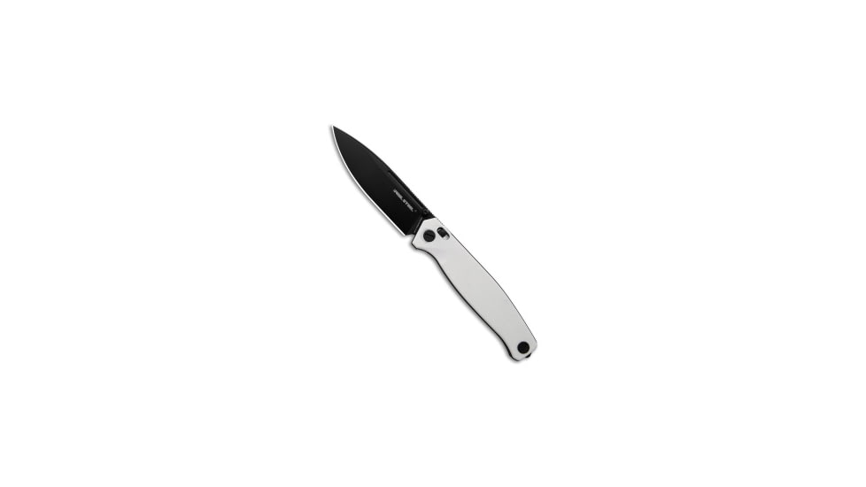 Real Steel Real Steel Huginn Crossbar Lock Knife White G-10 3.65" Black VG10, White, VG10, adult, BHQ-182817