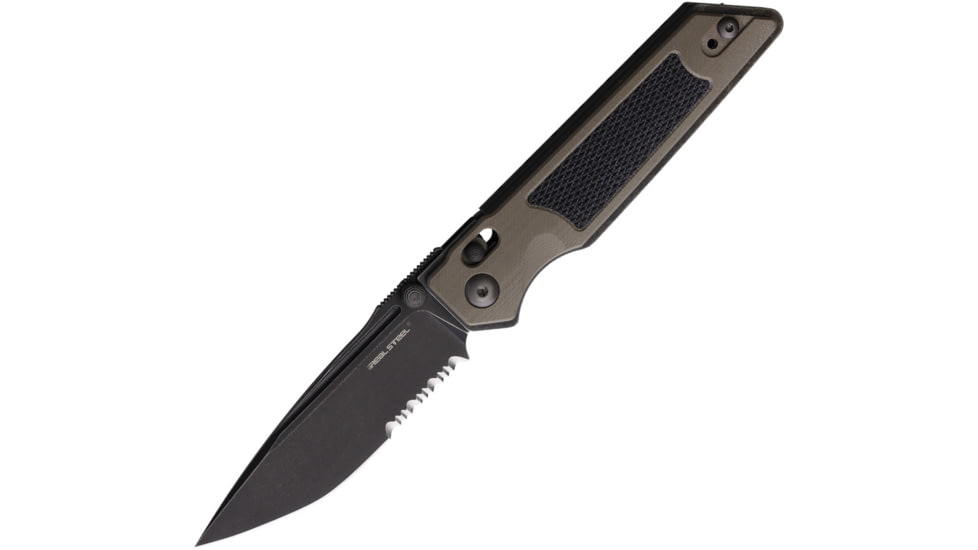 Real Steel Sacra TAC Coyote G10 Serrated