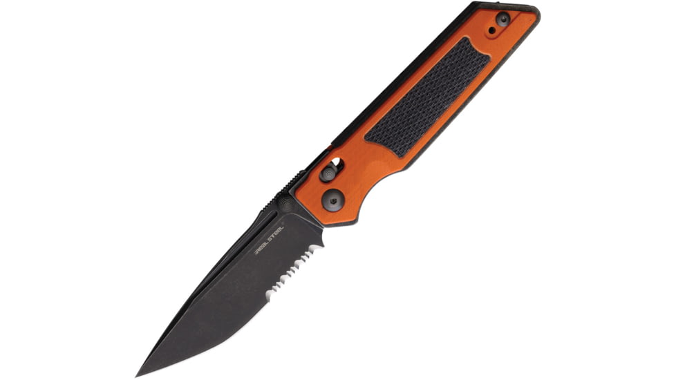 Real Steel Sacra TAC Orange/Blk Serrated