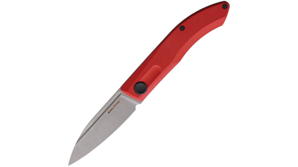 Real Steel Stella Folder Folding Knife, Red G10 handle, 7053
