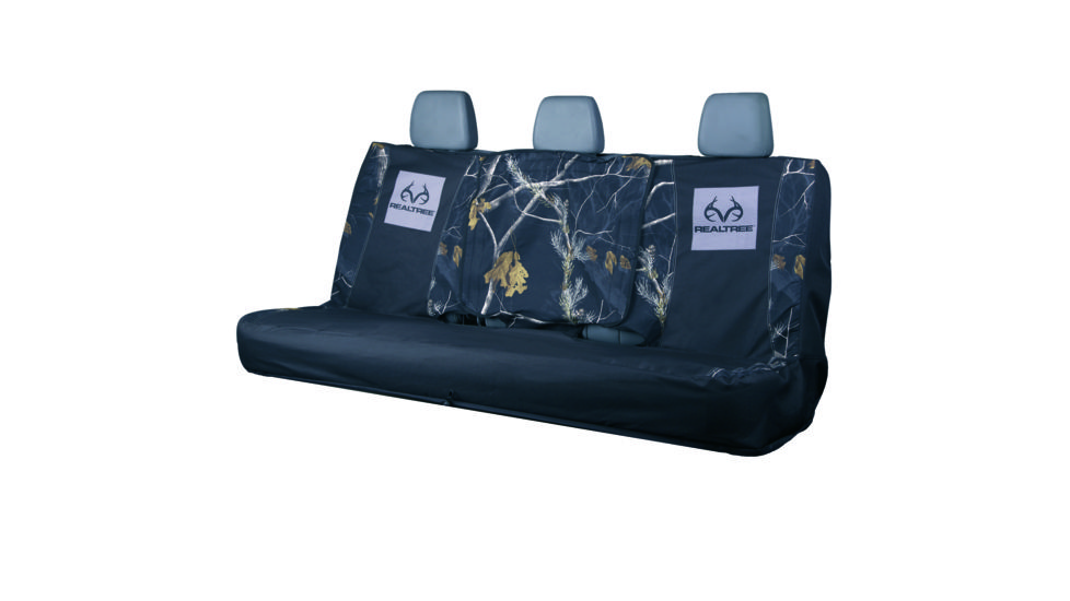 Realtree Seat Cover, Bench, Fs, Black/Realtree RSC5018