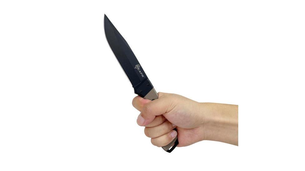 Reapr Brigade Fixed Blade Knife, 5in, 3Cr13 Stainless Steel, Brown, Tan, CTLR-018-TAN-RPR