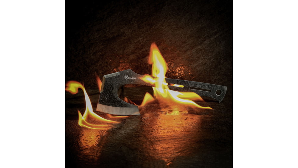 Reapr Chuk 3 Piece Throwing Axe Set, Stonewashed Stainless, 11023