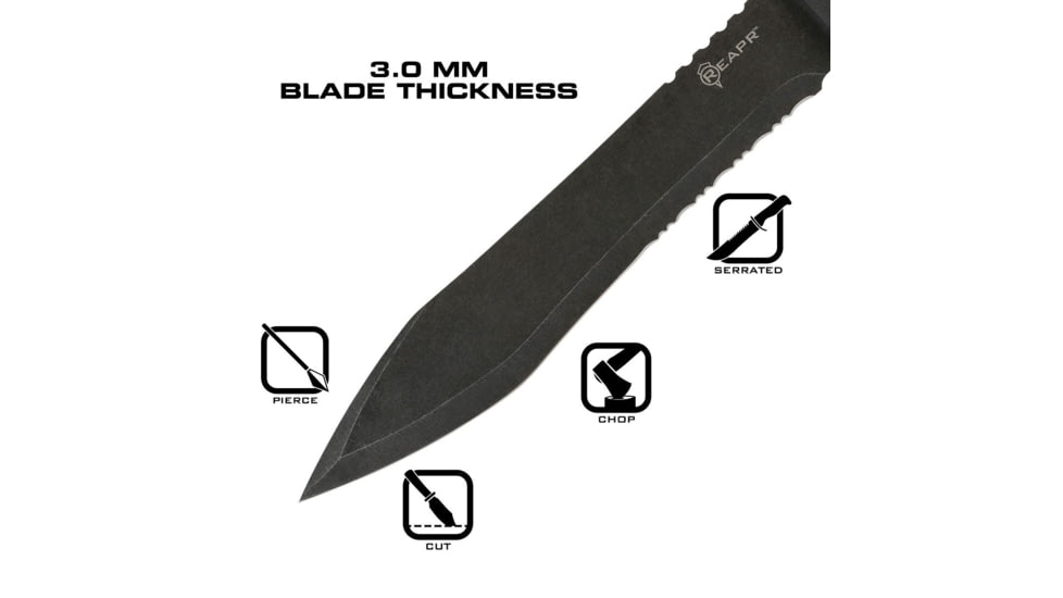 Reapr Legion Sword, 13in, 420 Stainless Steel, Stonewashed Stainless, 11019