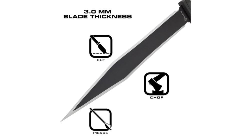 Reapr Meridius Sword, 18in, 420 Stainless Steel, Stainless Steel, 11005