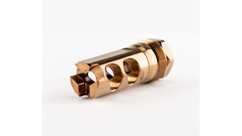 Rearden MFG DPB HT Muzzle Brake, .375, 5/8-24, Heat Treat, 10041