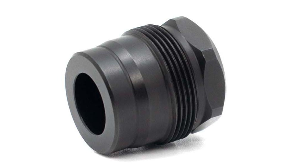 Rearden MFG Mini Muzzle Device, 1/2-36, Black, 10197