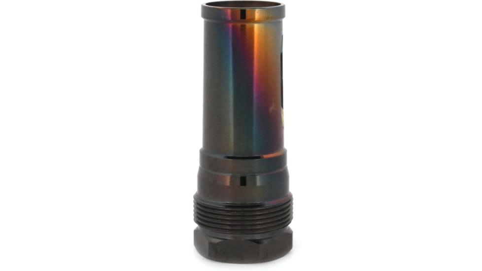 Rearden MFG R2C Rainbow PVD Muzzle Device, 1/2-28, Black Rainbow PVD, 10120