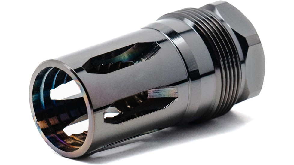 Rearden MFG R2S Gunmetal PVD Muzzle Device, 1/2-28, Gunmetal, 10248
