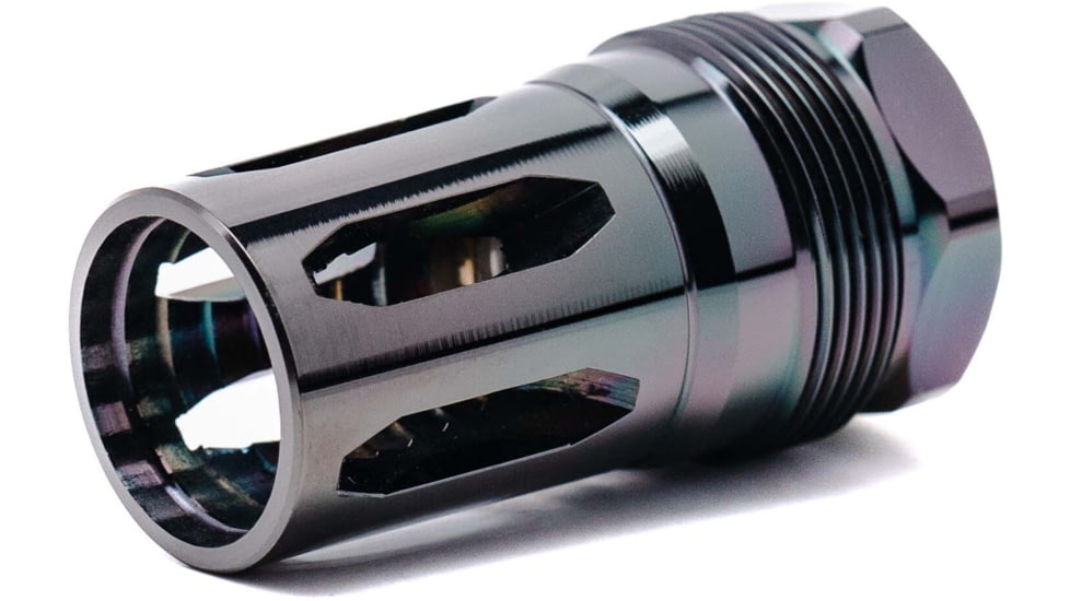 Rearden MFG R2S Gunmetal PVD Muzzle Device, 1/2-28, Gunmetal, 10248