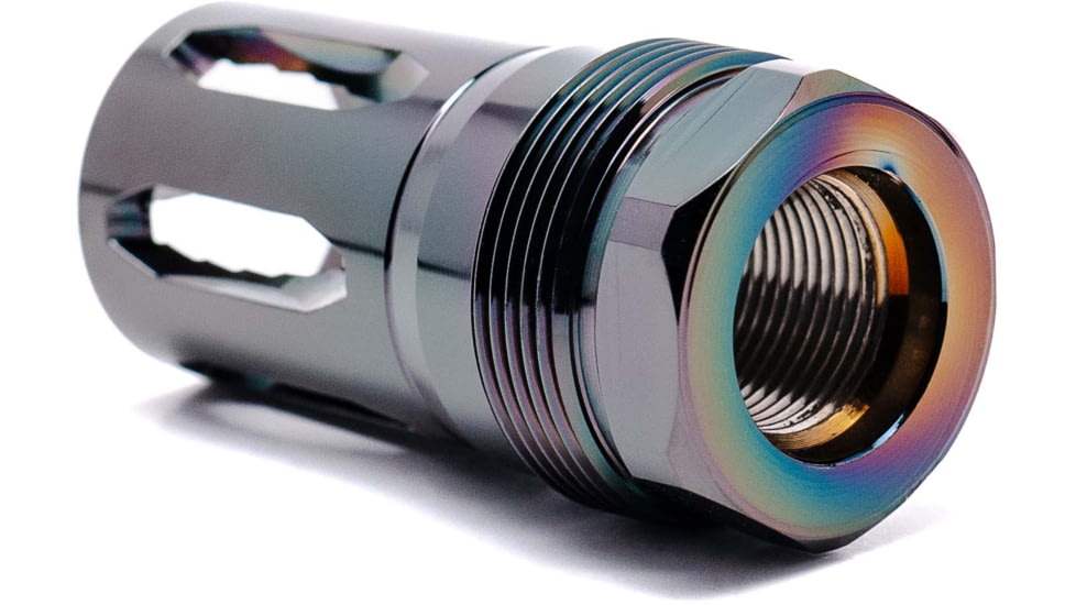 Rearden MFG R2S Gunmetal PVD Muzzle Device, 1/2-28, Gunmetal, 10248