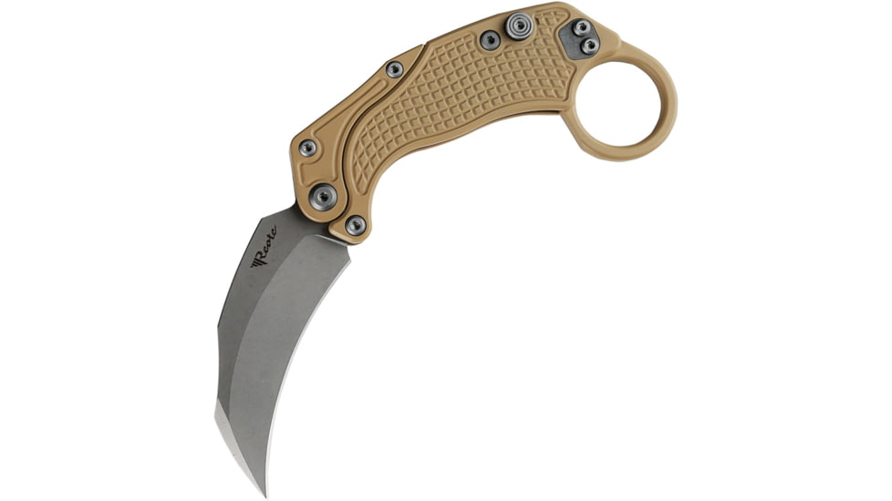 Reate Knives EXO-K Button Lock Tan SW