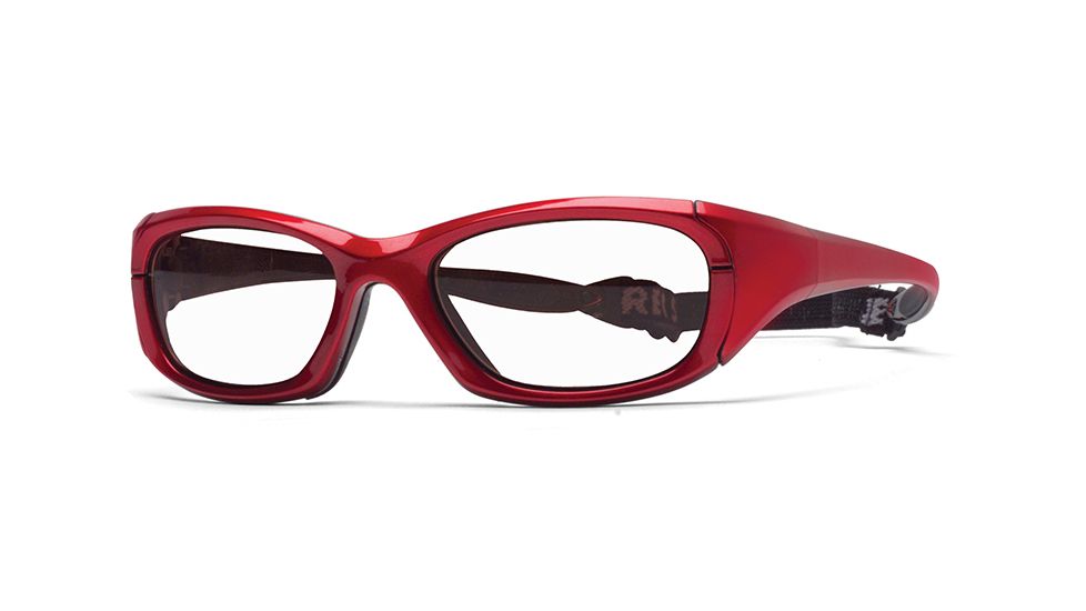 Rec Specs MX-30Protective Eyewear Crimson Frame,Clear Lens, Unisex MX-30CMBK5520130C