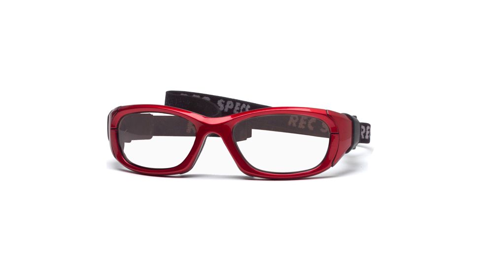 Rec Specs MX-31Protective Eyewear Crimson Frame,Clear Lens, Unisex MX-31CMBK5317C