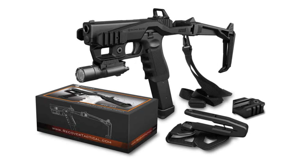 Recover Tactical 20/20N Stabilizer Kit with Arm Brace, Black, 2020NUR-01