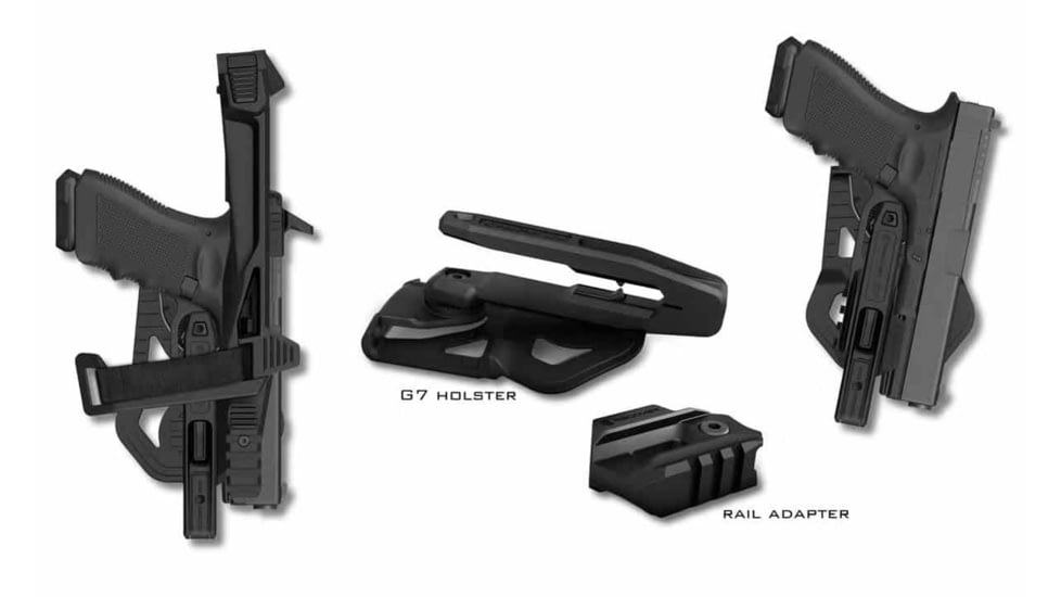 Recover Tactical 20/20N Stabilizer Kit with Arm Brace, Black, 2020NUR-01