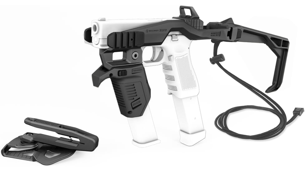 Recover Tactical 20/21 Stabilizer Kit for 10mm/45ACP Large Frame Glocks, Black, 2021MG-01