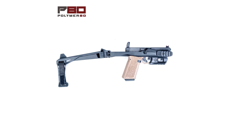 Recover Tactical 20/80 P80 Stabilizer Kit - PF940C, PF940V2, PFC9 &amp; PFS9, MG9 Compatible, Black, 2080MG-01