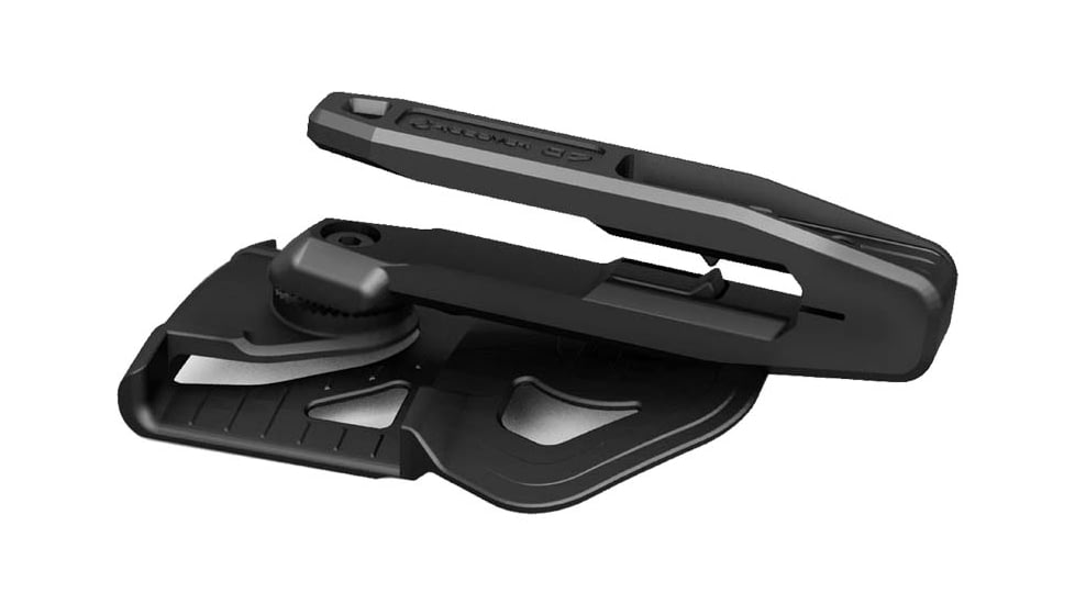 Recover Tactical G7-01 OWB Paddle Holster For The Glock 17/19, Black, Small, G7