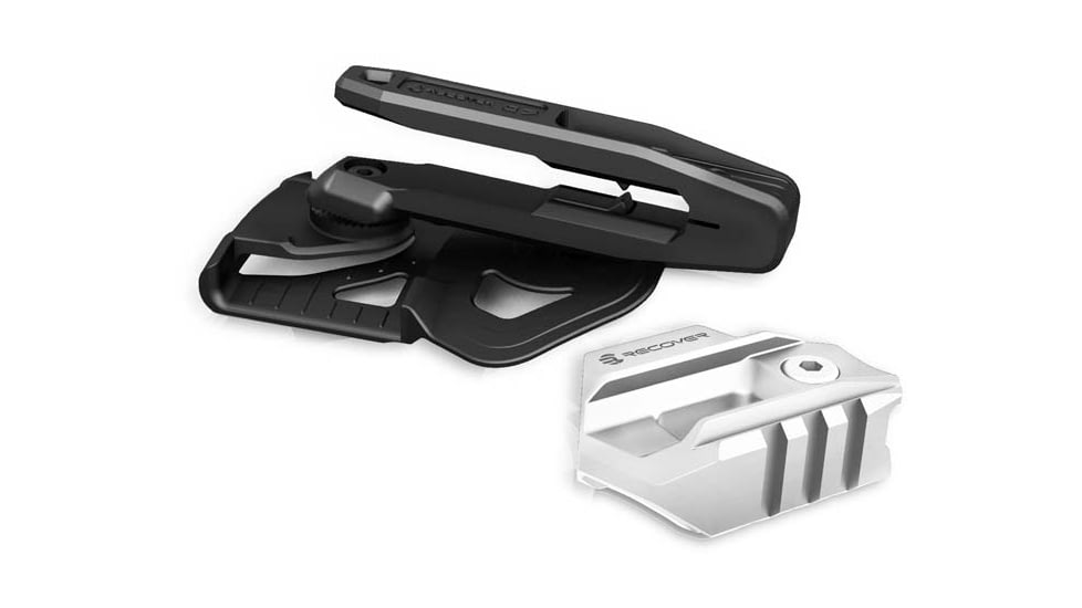 Recover Tactical G7-01 OWB Paddle Holster For The Glock 17/19, Black, Small, G7