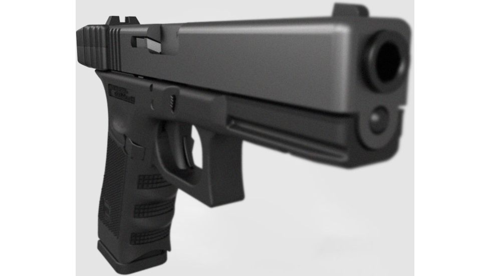 Recover Tactical Glock 17 Double Stack 9mm Charging Handle, Black, GCH17