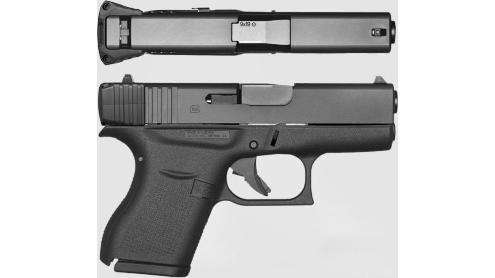 Recover Tactical Glock 43 Charging Handle, Black, GCH43-01