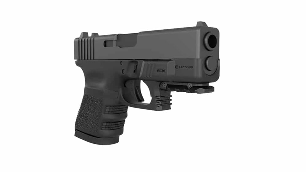 Recover Tactical GR30 Rail Adapter For The Glock 29, 30 &amp; 36, Black, GR30-01