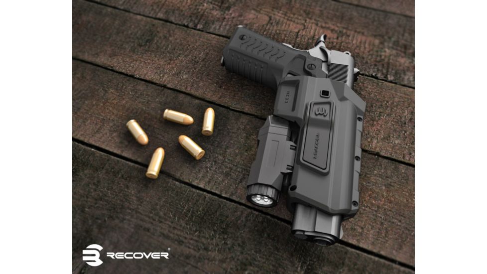 Recover Tactical HC11 Active Holster For The 1911 With CC3H/P, Right Hand, Black, HC11AR-01