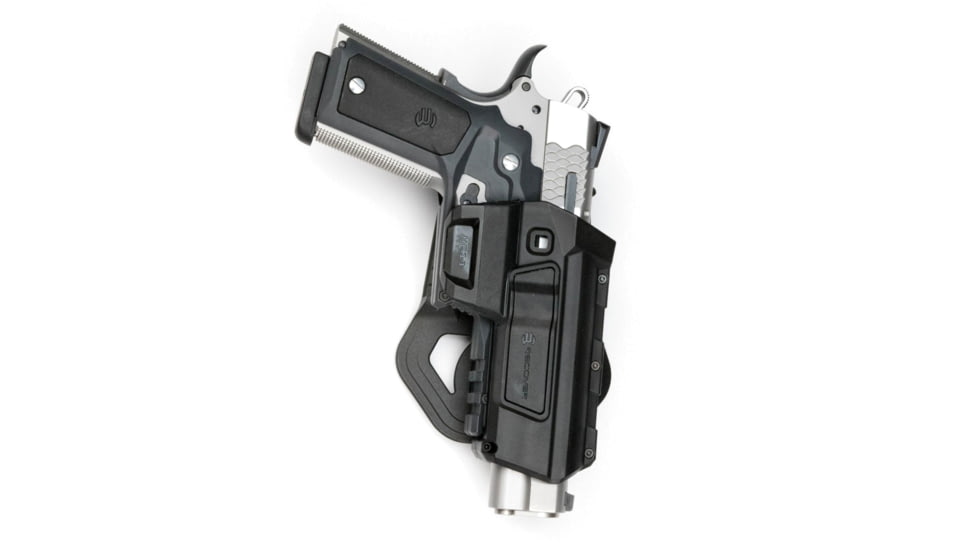 Recover Tactical HC11 Passive Holster For The 1911 With CC3H/P, Ambixdextrous, Black, HC11PR-01