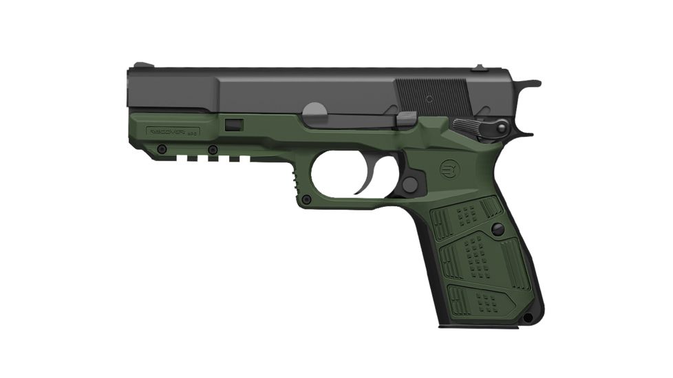 Recover Tactical HPC Grip and Rail System, FN/Browning, Hi Power, OD Green, 140x27.5x185, HPC-03