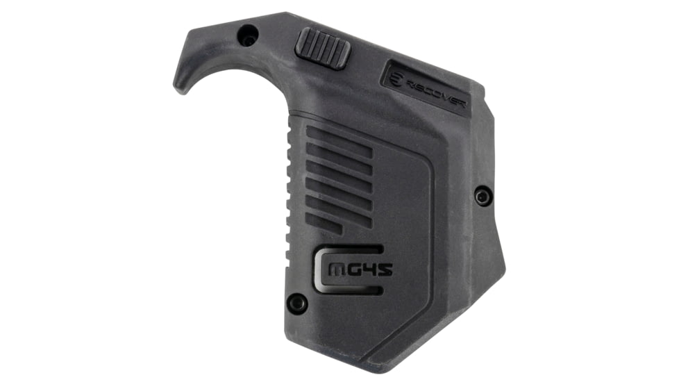 Recover Tactical MG45-01 Angled Mag Pouch Black Polymer For Glock 10mm Auto, 45